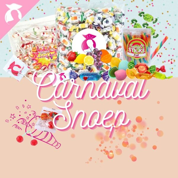 Snoep voor carnaval 