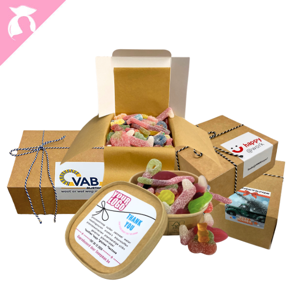 Snoepdoosjes met logo