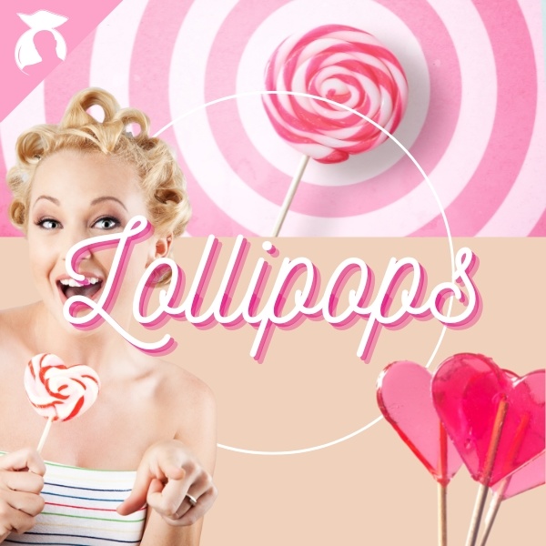 Lollies - lekstokken - zuurstokken