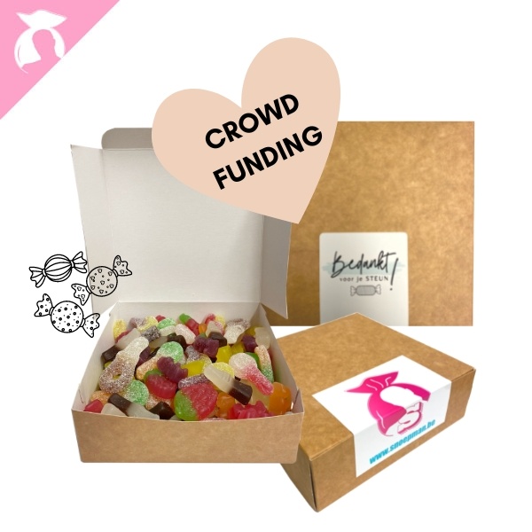 Crowdfunding snoepdoosjes