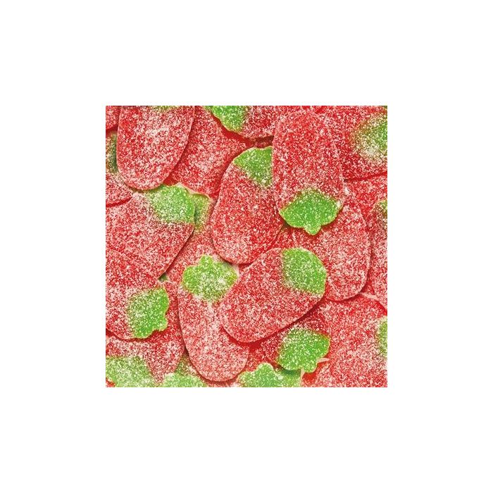 aardbeien zuur, aardbei snoep