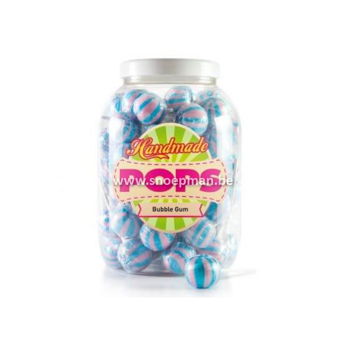 bubblegum lollipops,handmade lollies, lollies kopen, lollies kleur