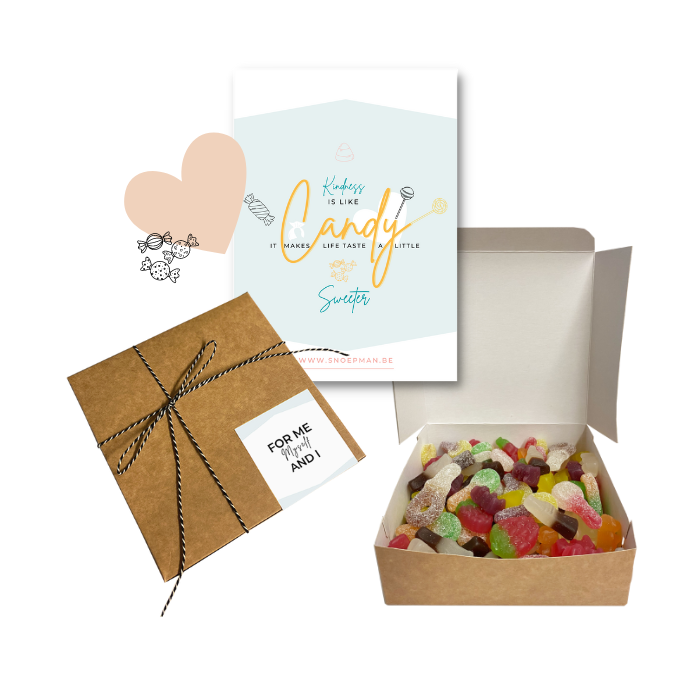 Categorie snoepdozen FOR ME myself AND I