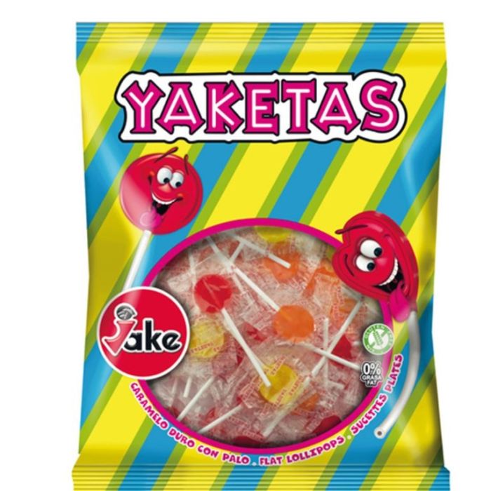 jake gekleurde lollies
