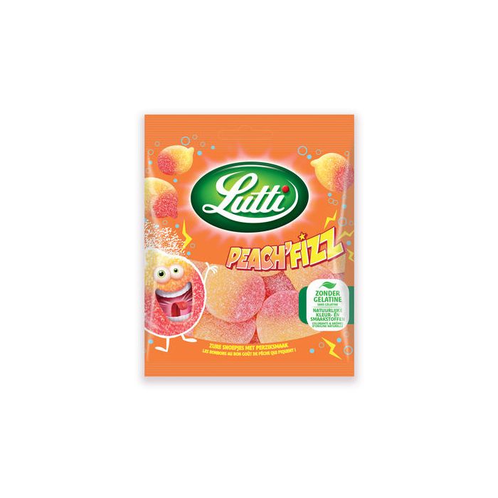Lutti peach'fizz