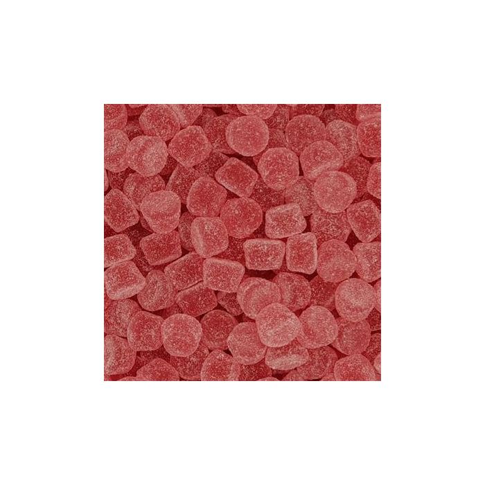 meli-melo snoep, rode snoepjes