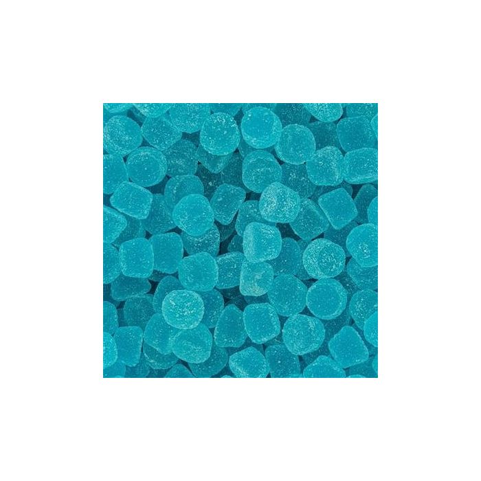 meli melo snoepjes blauw, snoep als doopsuiker