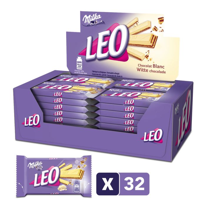 Milka witte leo