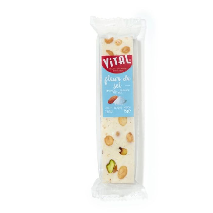 nougat vital, fleur de sel, nougat bar, vital
