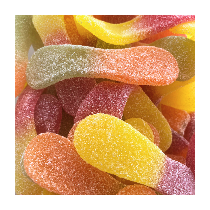 red band, zure tongen, tongen snoepjes, silo