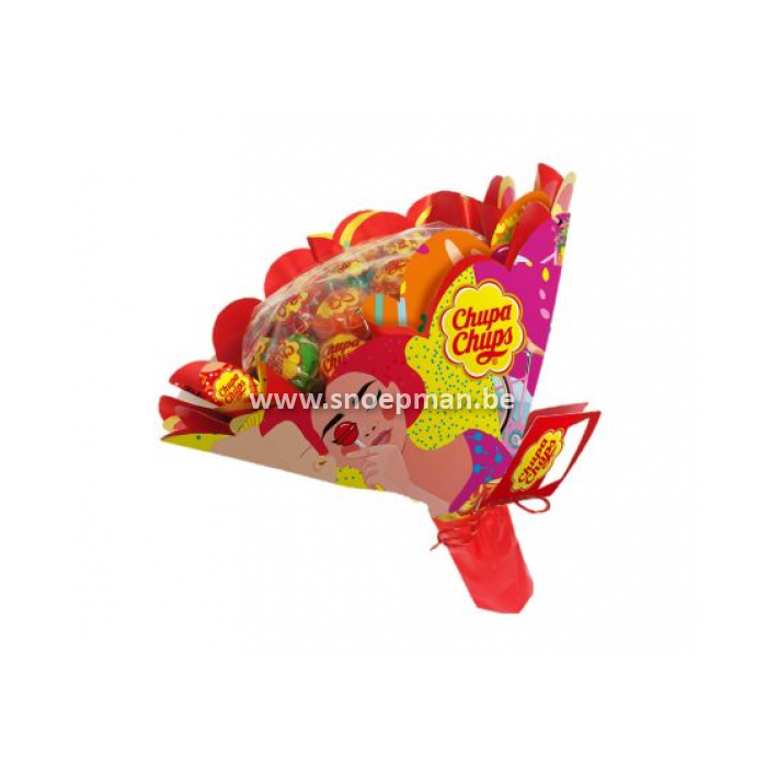 snoepboeket, snoepcadeau, lolly boeket