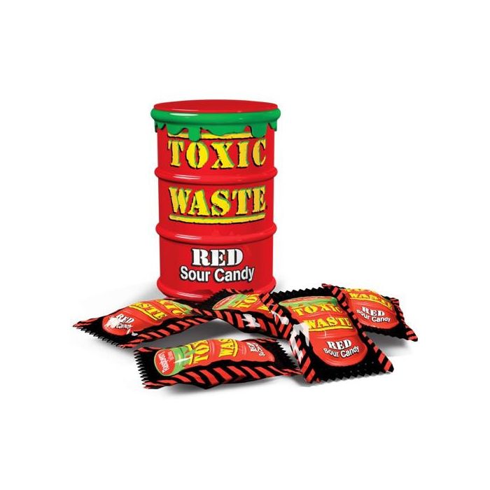 Snoepman_Toxic_Waste_Red_Drum_Sour_Candy
