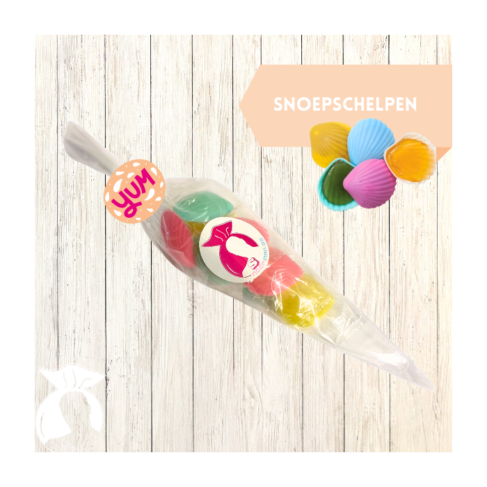 Snoepschelpen, schelpen snoep