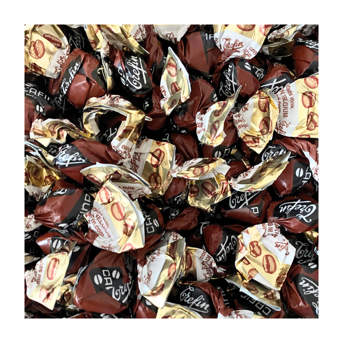 trefin cafina,koffiesnoepjes,koffie snoep, snoep koffiesmaak,koffiebonbons