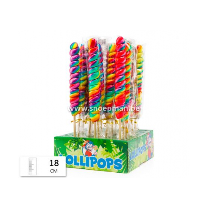 Twister lolly, geklerude lolly, geklerude lolly