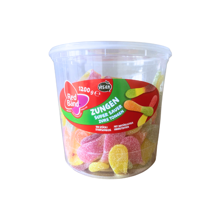 zure tongen, gekleurde tongen