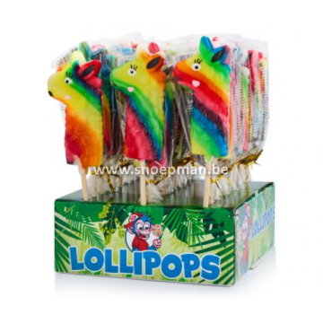 Alpaca regenboog lolly kopen per stuk!