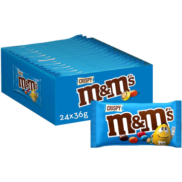 Snel crispy m&m laten leveren bij jouw thuis?