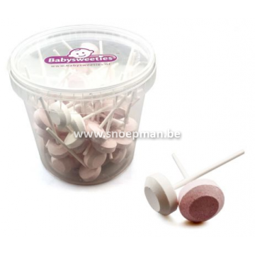 Online roos-witte Dextrose Lollies kopen?