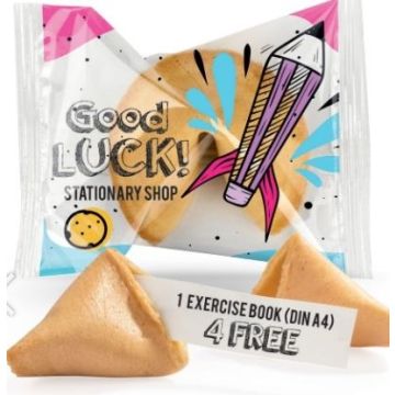 Gepersonaliseerd fortune cookie - gelukskoekje 