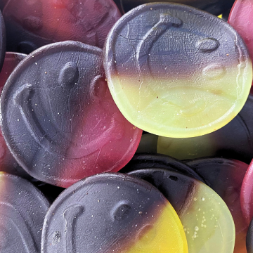 Koop fruit drop smiley snel online!