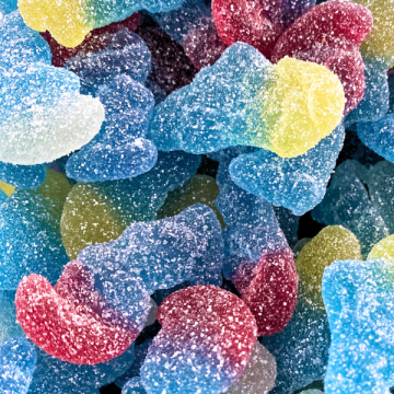 Gesuikerde  kabouter van Haribo laten leveren!