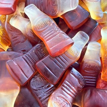 Grote Haribo Happy Colaflesjes online bestellen  per kilo?