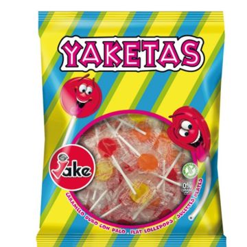 Ronde lollies van Jake in grootverpakking