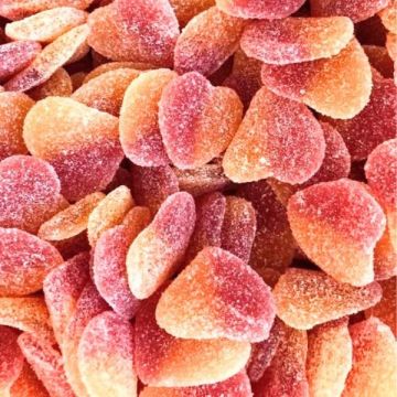 Online snoep hartjes met perzik smaak kopen!