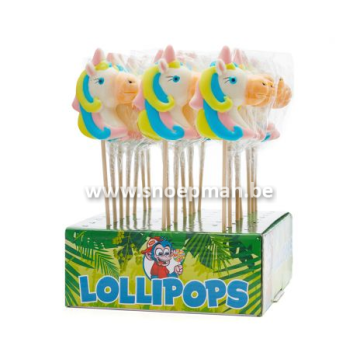 De mythische unicorn snoep lolly