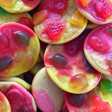 Proef de Trolli pizza snoepjes