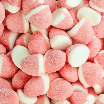 Schuim snoepjes aardbeismaak van Trolli koop je bij snoepman.be