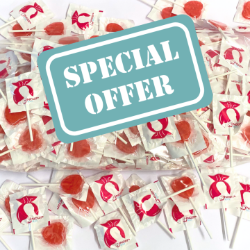 Online Snoepman lolly hartjes bestellen !